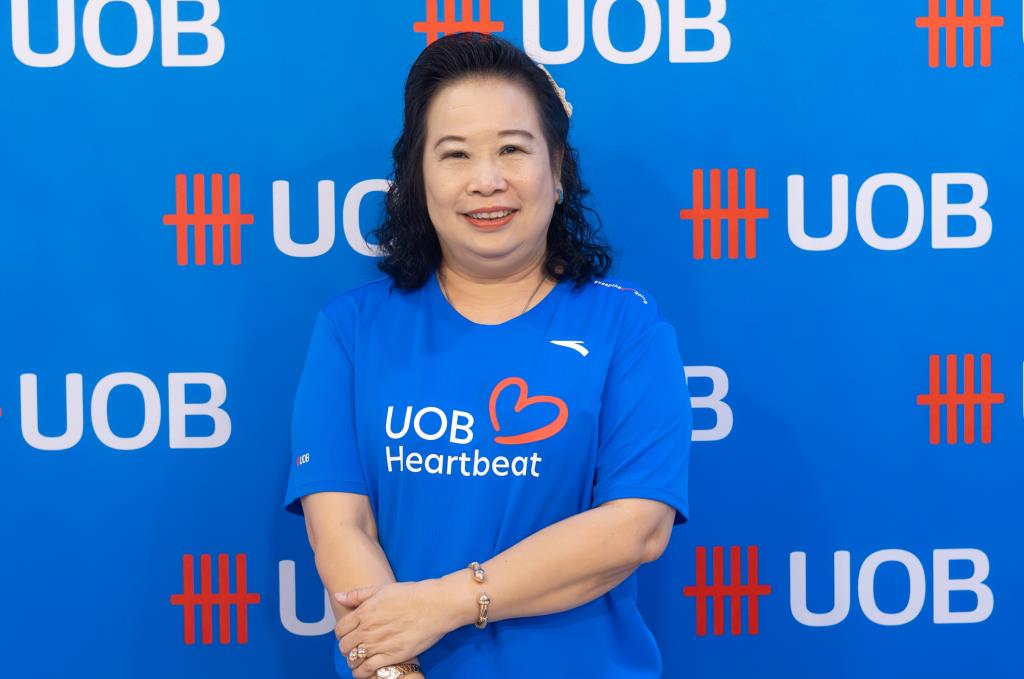 นางรัตติยา มหัตโกมล ผู้อำนวยการอาวุโส Legal and Secretariat ธนาคารยูโอบี ประเทศไทย หนึ่งในพนักงานจิตอาสายูโอบี