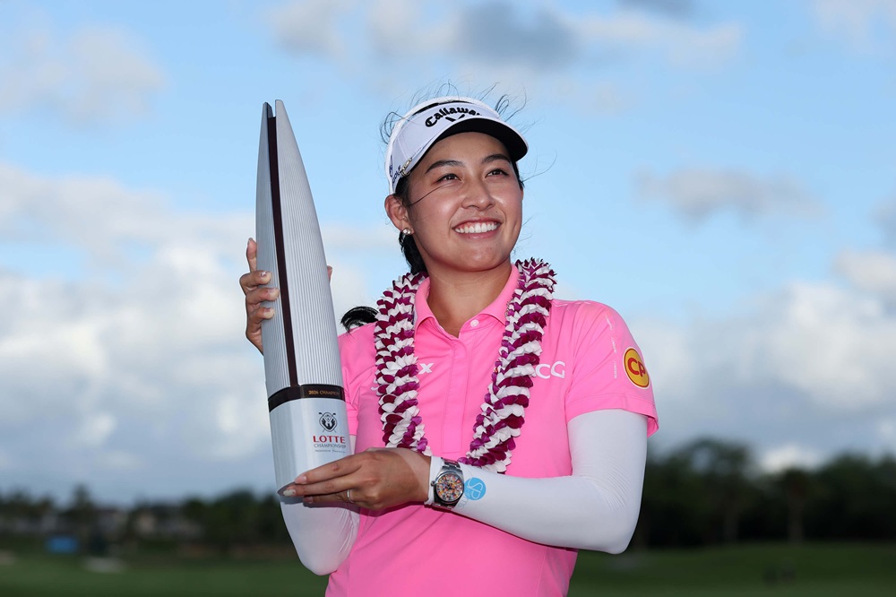 จีโน่ แชมป์ ลอตเต้ แชมเปียนชิพ ที่ฮาวาย (ภาพ: LPGA) 