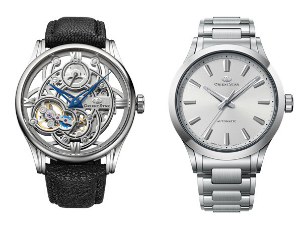 Orient Star Skeleton (ซ้าย) และ Three Hand (ขวา)