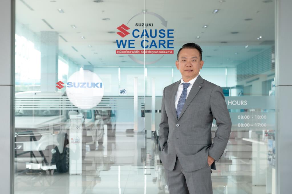 นายวัลลภ ตรีฤกษ์งาม รองประธานกรรมการบริหาร บริษัท ซูซูกิ มอเตอร์ (ประเทศไทย) จำกัด 