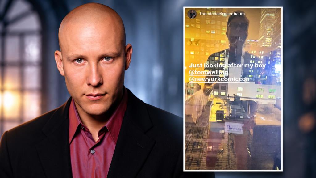 ไมเคิล โรเซนบอม เจ้าของบท เล็กซ์ ลูเธอร์ ใน Smallville ไม่พลาดร่วมวงแซวเพื่อน ด้วยการโพสต์ภาพล้อเลียนเหตุการณ์ดังกล่าวลง Instagram Story ก่อนที่ทอมจะรีโพสต์ต่ออีกทอด