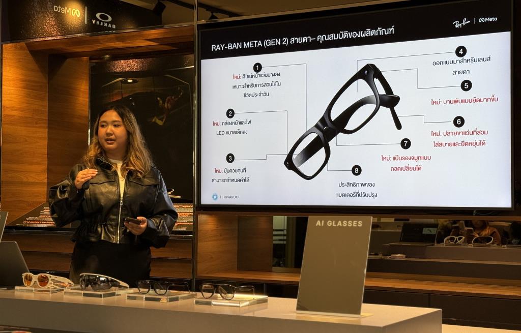 Ray-Ban Meta (Gen 2) ราคาเริ่ม 16,690 บาท 