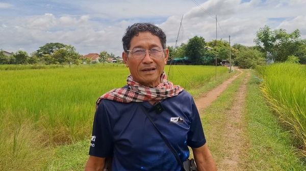 นายสุรพงษ์ เนตรจันทร์ เกษตรกรบ้านโนนรัง อ.เมืองขอนแก่น