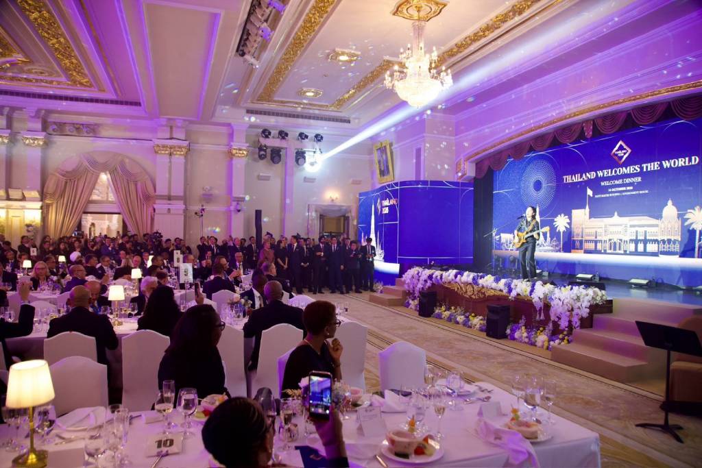 เนเน่ รอยัล แชมป์ AGT 2026 ขึ้นแสดงในงานเลี้ยงต้อนรับผู้นำ IMF–World Bank Group (ภาพ : ททท.)