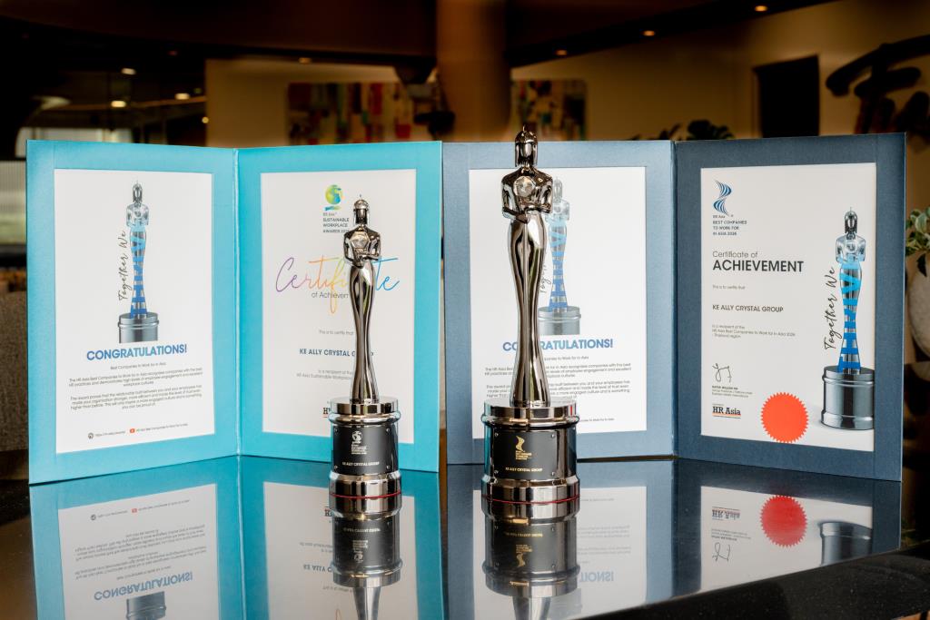 รางวัล The Most Sustainable Workplace Award 2026 และ Best Companies to Work for in Asia 2026 จากเวที HR Asia Awards 
