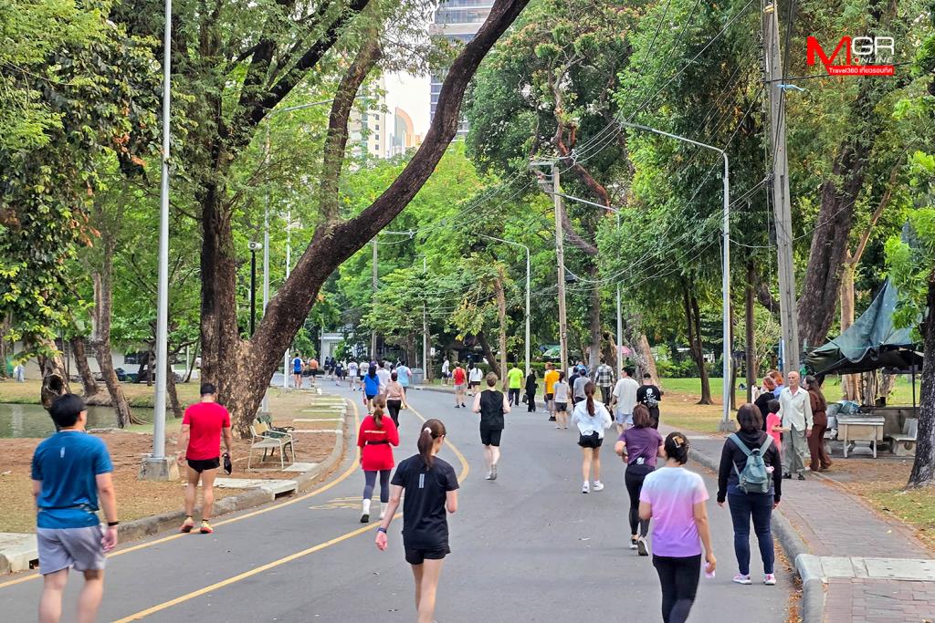 เดินวิ่งที่สวนลุมพินี