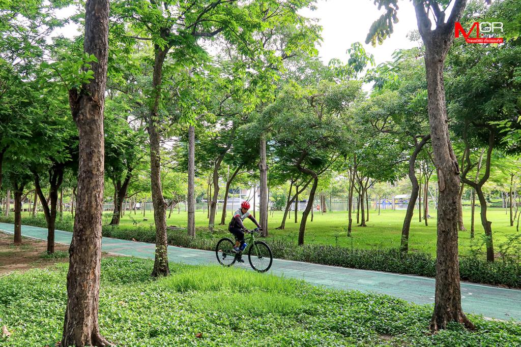 เส้นทางจักรยานในสวนรถไฟ