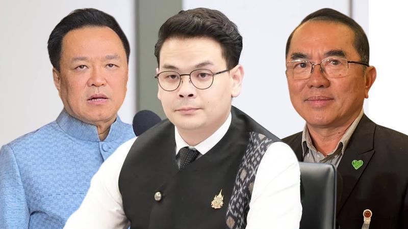 อนุทิน ชาญวีรกูล - ไชยชนก ชิดชอบ - นพ.วรงค์ เดชกิจวิกรม