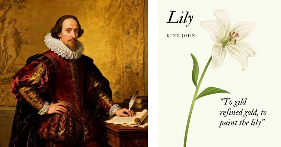 William Shakespeare กับคำกล่าวที่เป็นวาทกรรมชวนคิด ภาพจาก bookishboy___ กับ plantlife.loveplants