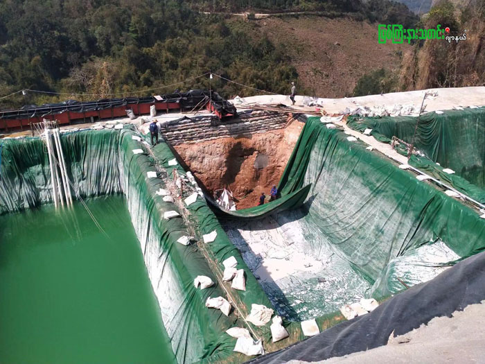 เหมืองแร่หายากแห่งหนึ่งในรัฐคะฉิ่น (ภาพจากเพจ Myitkyina News Journal)