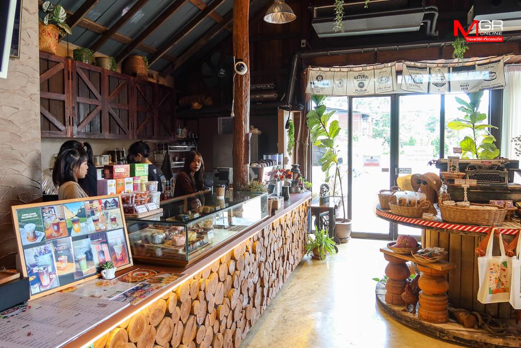 เคาน์เตอร์ด้านในร้าน