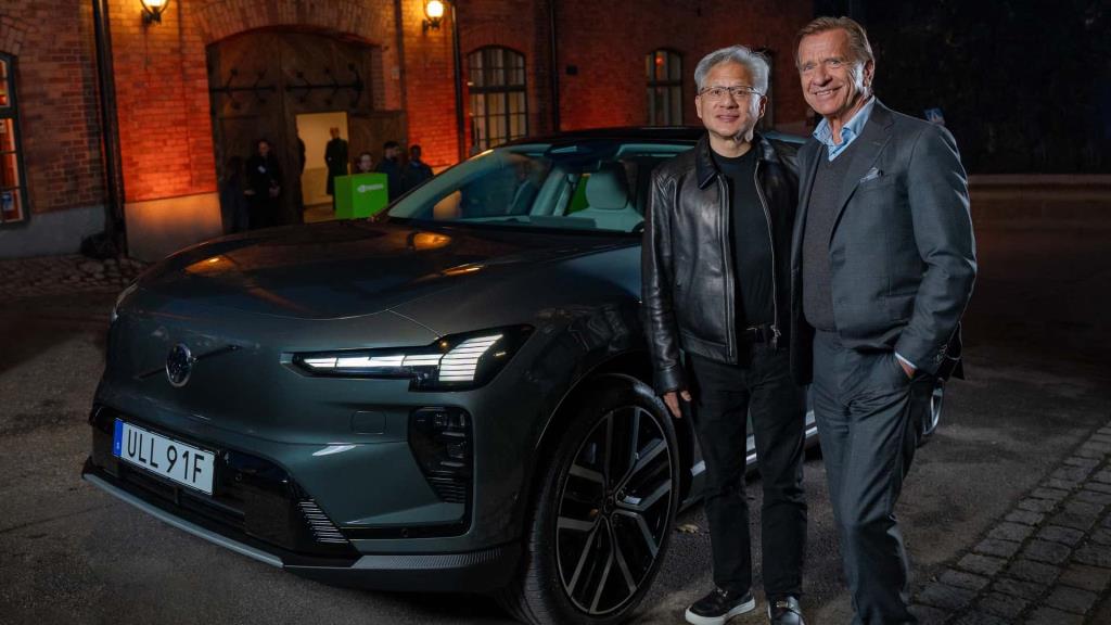 Jensen Huang และ Hakan Samuelsson - Volvo Cars และ Nvidia