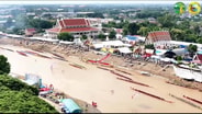 (คลิป)อึ้ง!“งานแข่งเรือยาวพิจิตร”ที่เคยยิ่งใหญ่เปลี่ยนไป ปีนี้อัฒจันทร์ริมน้ำน่านวัดท่าหลวงแทบร้าง