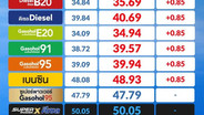 เติมซะ! พรุ่งนี้น้ำมันขึ้นทุกชนิด 85สต./ลิตร