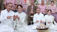 เจ้าบ่าวผู้บริหารช่องดัง ยกขบวนขันหมากสู่ขอ “หมอปลาย” บรรยากาศอบอุ่น