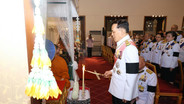 ในหลวง-พระราชินี ทรงบำเพ็ญพระราชกุศล สตมวาร (100 วัน) พระราชทานพระศพ “เจ้าฟ้าพัชรกิติยาภา”