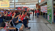 คนเสื้อแดงนับพัน ชุมนุมทวงคืน บขส.1  &ldquo;ธนิก&rdquo; สส.กล้าธรรม ร่วมหนุน ระบุช่วยฟื้นเศรษฐกิจ คืนชีวิตเมืองขอนแก่น