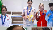 มวยเกาหลีเหนือไร้สปิริต ชาวเน็ตสับเมินจับมือ “น้องโฟกัส“ รับเหรียญหน้าตึง แถมไม่ร่วมเฟรมยินดีผู้ชนะ