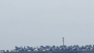 เทียบท่าภูเก็ตแล้ว เรือ USS George H.W. Bush - เรือ USS Delbert D. Black  พร้อมกำลังพล 5 พันนาย ท่ามกลางการดูแลความปลอดภัยเข้ม