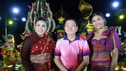 "พู่-บีม" นำทัพนางรำนับร้อย บวงสรวง "พญาศรีสัตตนาคราช" หลังทุบจีนซิวแชมป์เอเชีย-ตีตั๋วโอลิมปิก