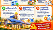 MEA แนะนำเตรียมข้อมูล 6 เรื่อง ก่อนลงทะเบียนโครงการโซลาร์ภาคประชาชน