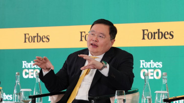 SCG ฉายภาพกลยุทธ์ความยั่งยืน "Green must also be Growth" บนเวที Forbes Global CEO Conference 2025