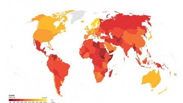ดัชนีรับรู้การทุจริต ปี 2025 ไทยย่ำแย่ ! อันดับ 116 ติดกลุ่มประเทศทุจริตค่อนข้างสูง คะเเนนต่ำสุดรอบ 14 ปี