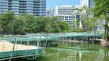 เปิดทางเชื่อมสะพานเขียว สวนลุมพินี–สวนเบญจกิติ ให้ประชาชนเดินอย่างปลอดภัย 1 พ.ค.นี้