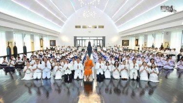 เชิญชวน “วิปัสสนาเพื่อคนทั้งมวล” หอธรรมพระบารมี ร่วมเฉลิมพระเกียรติสมเด็จพระสังฆราช 99 พรรษา หนุนไทยสู่ศูนย์กลางสมาธิโลก