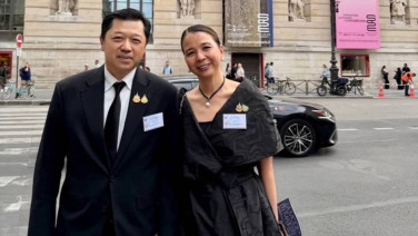 ศุภชัย เจียรวนนท์ ตามเสด็จพระบาทสมเด็จพระเจ้าอยู่หัว ณ กรุงปารีส