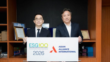 เอเชี่ยน อะไลอันซ์ฯ เข้าทำเนียบ ESG100 ปี 69 ต่อเนื่องเป็นปีที่ 4