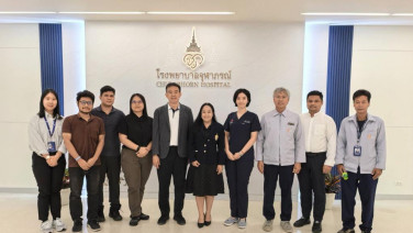 ทีมวิจัยฯ หารือ ราชวิทยาลัยจุฬาภรณ์ เตรียมบูรณาการระบบตรวจสอบสุขภาพโครงสร้างอาคาร เพื่อรับมือแผ่นดินไหว