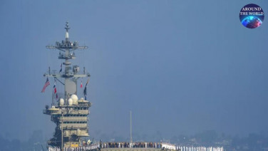 มาแล้ว! เรือบรรทุกเครื่องบินสหรัฐฯ USS Abraham Lincoln ออกจากตะวันออกกลางมุ่งหน้ามา “ไทย” จอดแวะพักให้ ทหารเรืออเมกัน 5พันนายเข้าแวะ “พักผ่อน-เติมเสบียง”