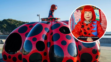 “ยาโยอิ คุซามะ” (Yayoi Kusama) ราชินีลายจุด ผู้เปลี่ยนเกาะนาโอชิมะให้กลายเป็นจุดหมายระดับโลก