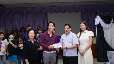 รอยัล คลิฟ โฮเต็ล กรุ๊ป สานต่อพันธกิจเพื่อสังคม มอบเงินสนับสนุน 100,000 บาท แก่โรงเรียนสอนคนตาบอดพระมหาไถ่ พัทยา