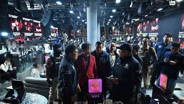 มหาดไทย บุกตรวจ ‘577 Club’ ผับนอมินีจีนเทา ย่านห้วยขวาง