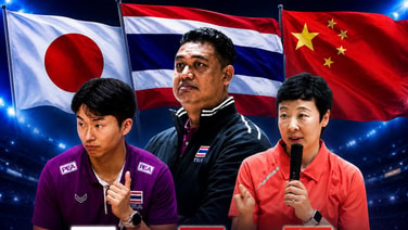 3 ชาติ 3 ความเชี่ยวชาญ! เบื้องหลัง “ดรีมทีมสตาฟฟ์” พาสาวไทยสร้างประวัติศาสตร์คว้าตั๋วโอลิมปิก 2028