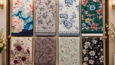 มูลนิธิสายใจไทยฯ อวด 8 สีสันผ้าไหมพิมพ์ลาย