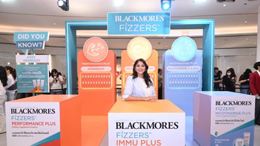 แบลคมอร์ส เปิดตัว “Blackmores Fizzers” ตอบโจทย์สายสุขภาพยุคใหม่