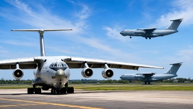 ไม่แพ้พัทยา! เครื่องบินทหารอินเดีย ‘Ilyushin 76’ แลนดิ้งภูเก็ต เพจดังแห่แชร์ภาพ