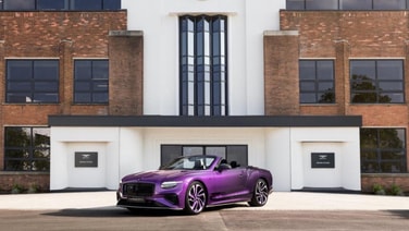 Bentley Mulliner รุ่นพิเศษ 1 คันในโลก Continental GTC ฉลอง 80 ปี