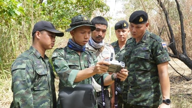 เจ้าหน้าที่เฝ้าระวังต่อหวั่นถูกลอบเผาซ้ำอีกหลังดับไฟป่าพรุบ้านหัวป่าเขียวได้แล้ว