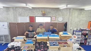 ตำรวจยะลาทลายแหล่งลักลอบจำหน่ายยาควบคุมพิเศษ ยึดของกลางกว่า 30,000 เม็ด