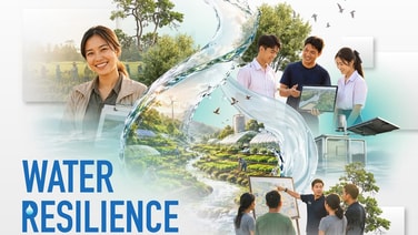 ศูนย์กันก่อนท่วม โชว์ 4 ต้นแบบ “WATER SMART COMMUNITIES – คนเปลี่ยนน้ำ น้ำเปลี่ยนอนาคต” บนเวที “Water Resilience Forum” ครั้งที่ 3 พร้อมชี้ทาง พลิก “ความเสี่ยงด้านน้ำ” สู่ “โอกาสทางเศรษฐกิจ”