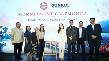 GUNKULเซ็น LOI รัฐบาลฟิลลิปปินส์เดินหน้า Solar Floating 784.1 เมกะวัตต์