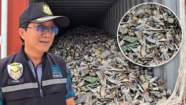 “ของดีส่งออก กากทิ้งไทย?” เร่งสาวเส้นทางขยะอุตสาหกรรม หวั่นไทยขึ้นแท่น “ถังขยะโลก”