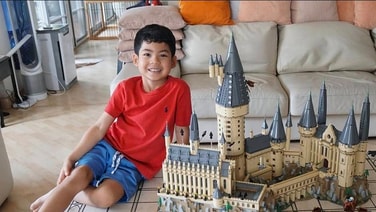อลังการ! ผลงานเลโก้ ฝีมือ "น้องดีดี สารสิน"