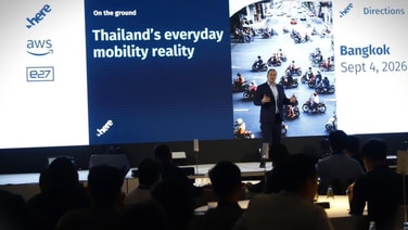 HERE Technologies นำทัพ AI ผสานข้อมูลเรียลไทม์  พลิกโฉมการเดินทาง-ขนส่งไทย ในงาน HERE Directions Bangkok 2026