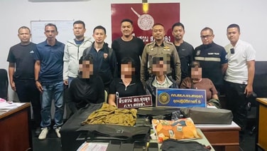 รวบ 4 ชาวจีนหลอกหญิงวัย 66 ปี อ้างทำพิธีแก้เคราะห์ให้ลูก สูญทรัพย์กว่า 1.9 แสนบาท