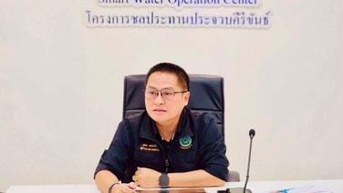 สชป.14 เข้าร่วมการประชุมติดตามสถานการณ์น้ำ 9 อ่าง จังหวัดประจวบคีรีขันธ์ พร้อมลงพื้นที่อ่างเก็บน้ำยางชุม วางแผนรักษาน้ำอุปโภคบริโภค และดูแลพื้นที่การเกษตร